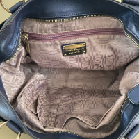 Bolsa Salvatore Ferragamo Marisa Azul Metalizada