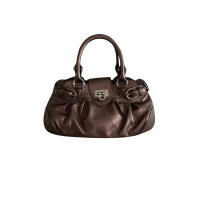 Bolsa Salvatore Ferragamo Marisa Mini Metalizada