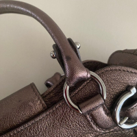Bolsa Salvatore Ferragamo Marisa Mini Metalizada