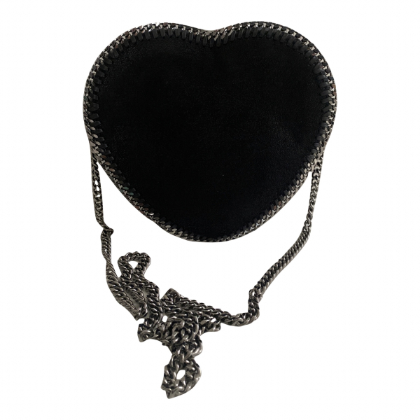 Bolsa Stella Mccartney Falabela Heart Preta