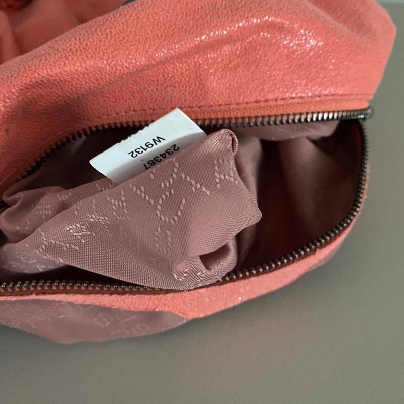 Bolsa Stella Mccartney Falabella Fold Over Salmão Bolsa Stella Mccartney Falabella Fold Over Salmão