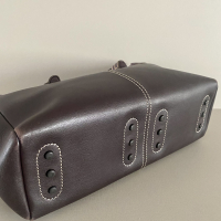Bolsa Tod"s Shoulder Vintage Couro Marrom 