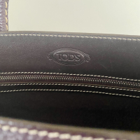 Bolsa Tod"s Shoulder Vintage Couro Marrom 
