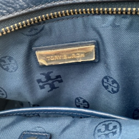 Bolsa Tory Burch Handle Couro Azul