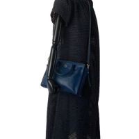 Bolsa Tory Burch Handle Couro Azul