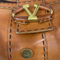 Bolsa Valentino Couro Laranja