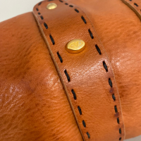 Bolsa Valentino Couro Laranja
