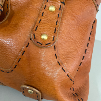 Bolsa Valentino Couro Laranja