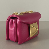 Bolsa Valentino Micro One Stud Rosa