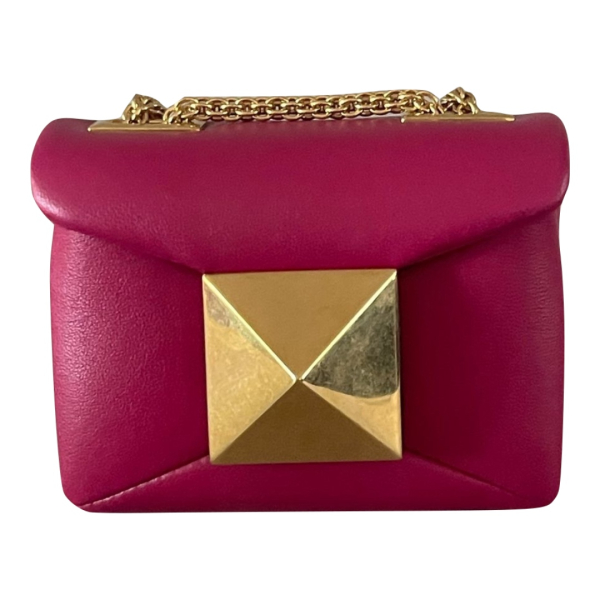 Bolsa Valentino Micro One Stud Rosa