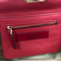 Bolsa Valentino Rockstud Mini Vermelha