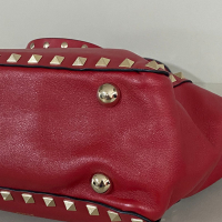 Bolsa Valentino Rockstud Mini Vermelha