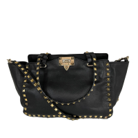 Bolsa Valentino Rockstud Preta 