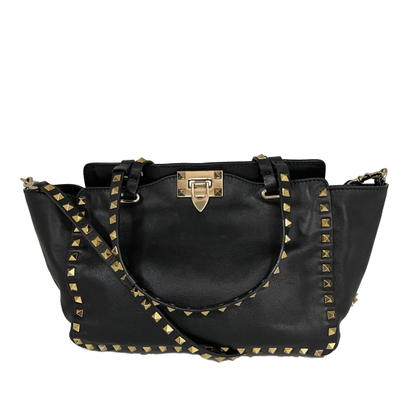 Bolsa Valentino Rockstud Preta 