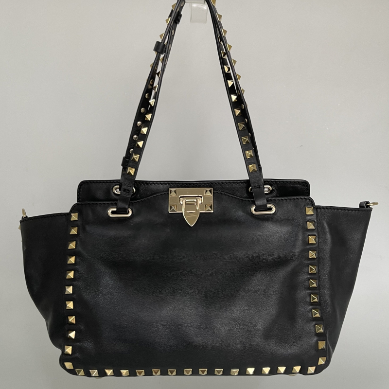 Bolsa Valentino Rockstud Preta  Bolsa Valentino Rockstud Preta