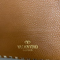 Bolsa Valentino Tote Spikes Caramelo