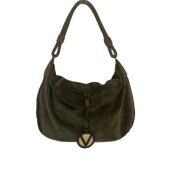 Bolsa Valentino Vintage Suede Verde