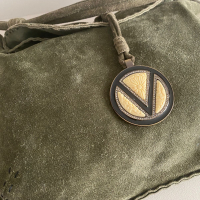 Bolsa Valentino Vintage Suede Verde