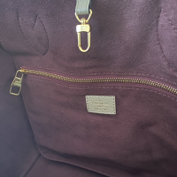 Bolsa Louis Vuitton Neverfull MM Monograma Empreinte Tourtelle