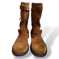 Bota Burberry Marrom Xadrez-37