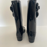 Bota Chanel Galocha Preta 38