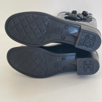 Bota Chanel Galocha Preta 38