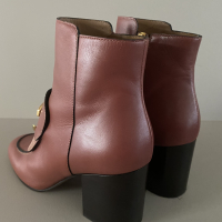 Bota Chloé Couro Marrom