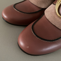 Bota Chloé Couro Marrom