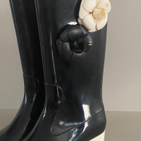 Bota Galocha Chanel Camélia - 36