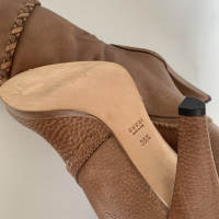 Bota Gucci Couro Caramelo - 37