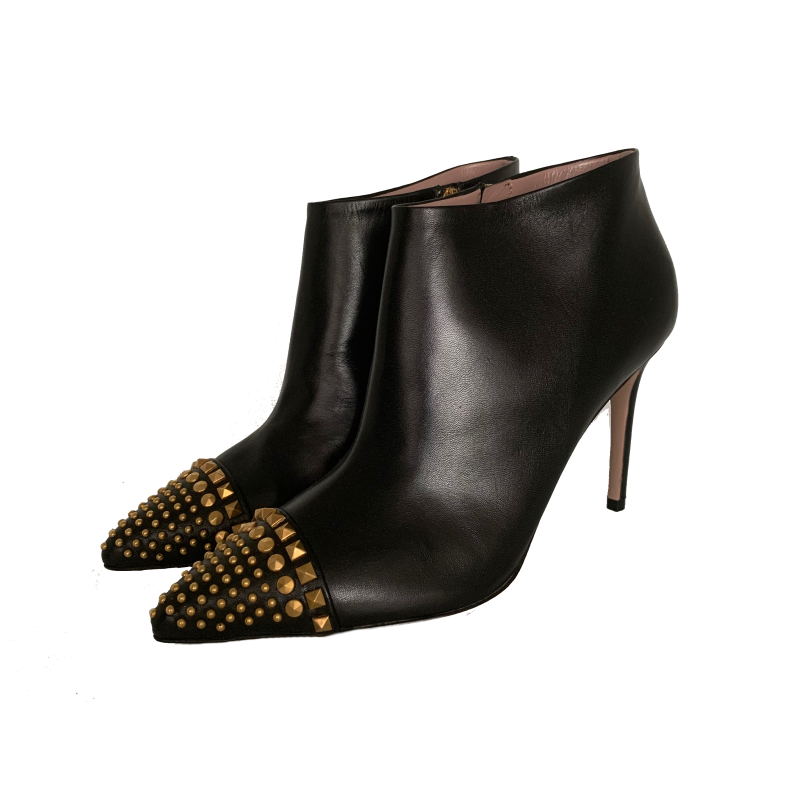 Bota Gucci Couro Preta - 38