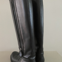 Bota Hermès Couro Preta - 39