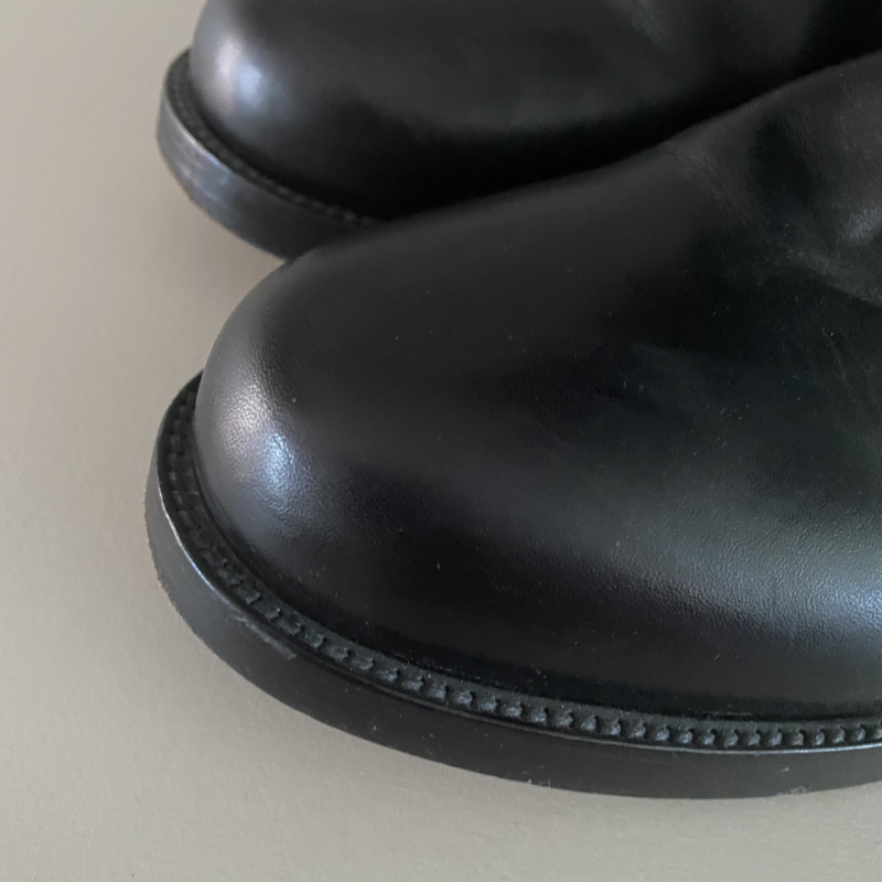 Bota Hermès Couro Preta - 39 Bota Hermès Couro Preta - 39