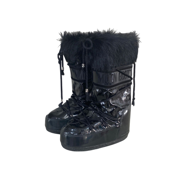 Bota Moon Boot Preta - 35 ao 38