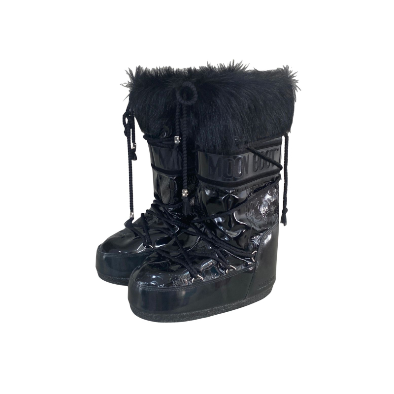 Bota Moon Boot Preta - 35 ao 38 Bota Moon Boot Preta - 35 ao 38