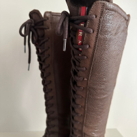 Bota Prada Marrom-35