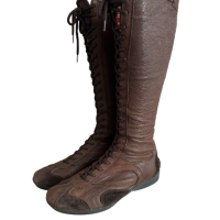 Bota Prada Marrom-35