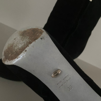 Bota Sergio Rossi Preta 38