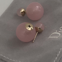 Brinco Dior Tribales Perola Rosa