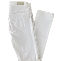 Calça Adriano Goldschmied Branca Cigarette Leg
