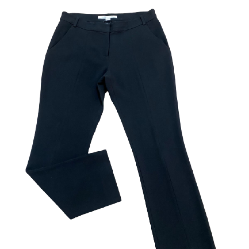 Calça Diane Von Furstenberg Social Preta-42 Calça Diane Von Furstenberg Social Preta-42