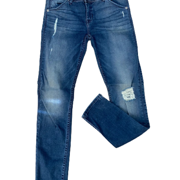 Calça Hudson Jeans Azul Collin Skinny- 36
