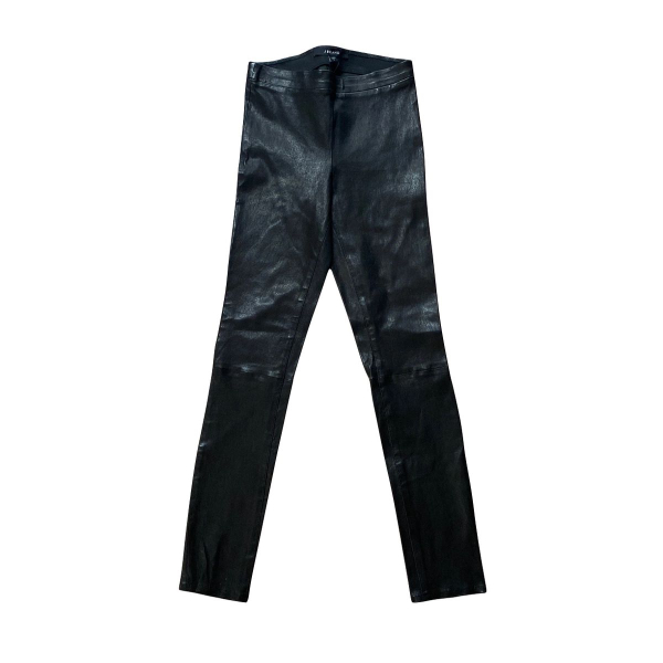 Calça J Brand Couro Preta - P