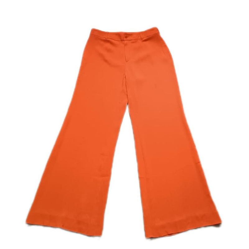 Calça Ralph Lauren Laranja Seda - 38 Calça Ralph Lauren Laranja Seda - 38