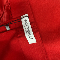 Calça Viktor & Rolf Vermelha - 39