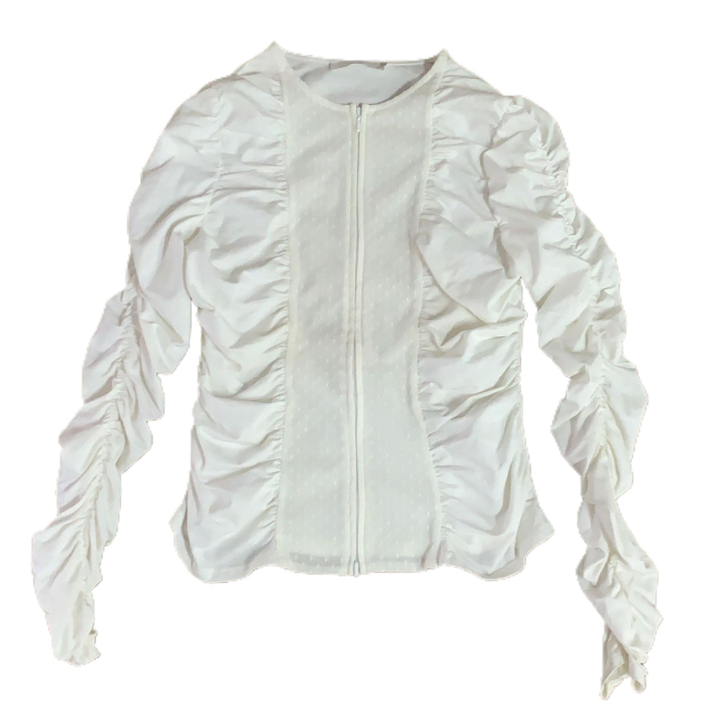 Camisa Anne Fontaine Off-White C/ Renda 