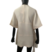 Blusa Celine Off-White Seda - 36