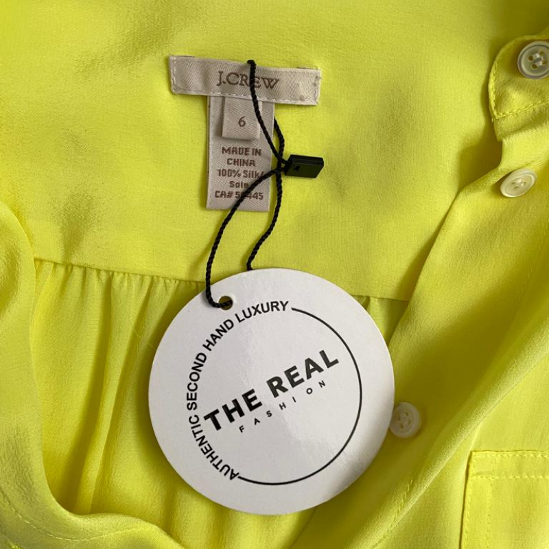 Camisa J-Crew Amarela-38