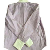 Camisa Ralph Lauren Social Lilás listrada-PP