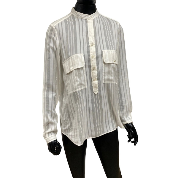 Camisa Stella McCartney Seda - Off-White - 36